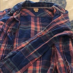 Flannel button up